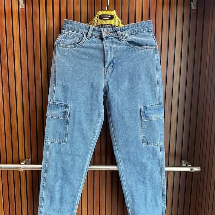 Traditional denim jeans, flexible and comfortable jeans
