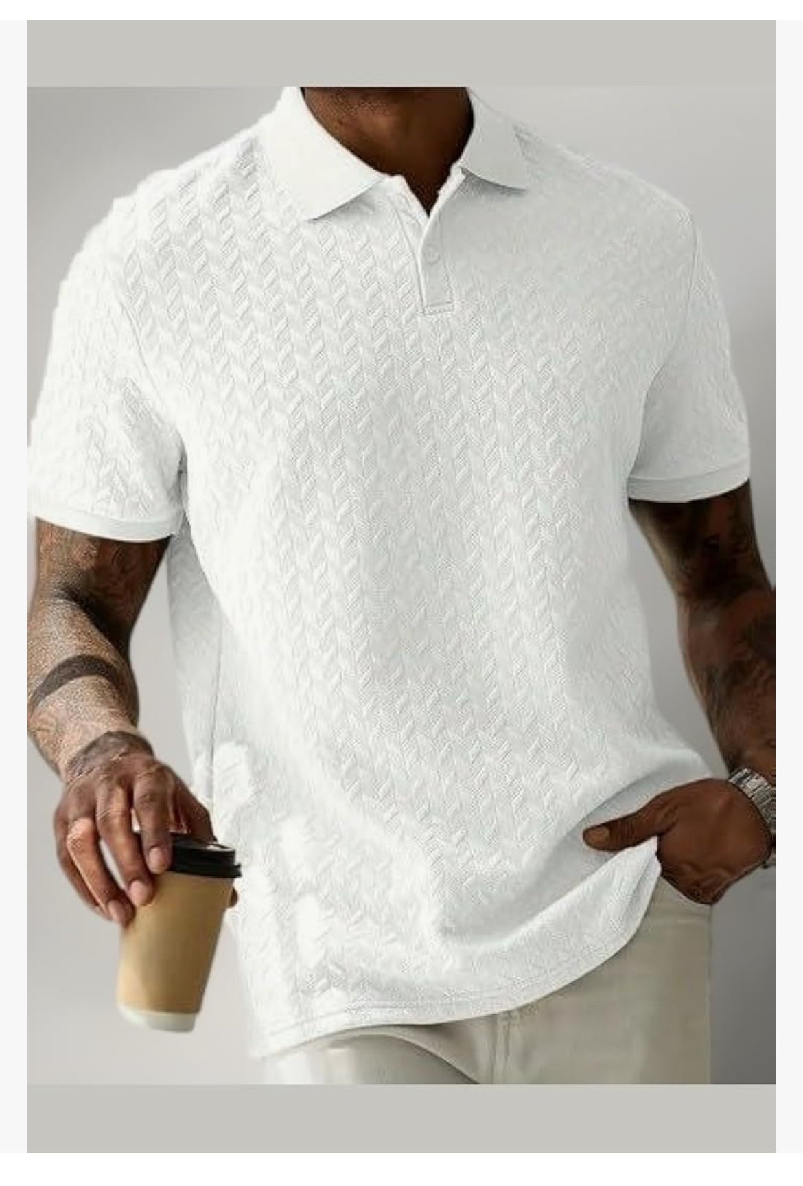 Men's Polo T Shirt for Men (Polyester Blend | Regular Fit)