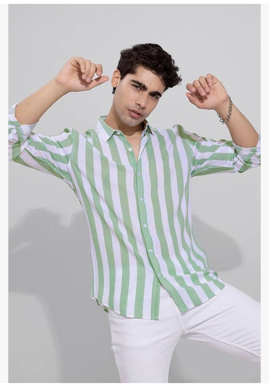 Casual Shirt for Men || Shirt for Men Latest Stylish || Men Stylish Shirt || Men Printed Striped Shirt