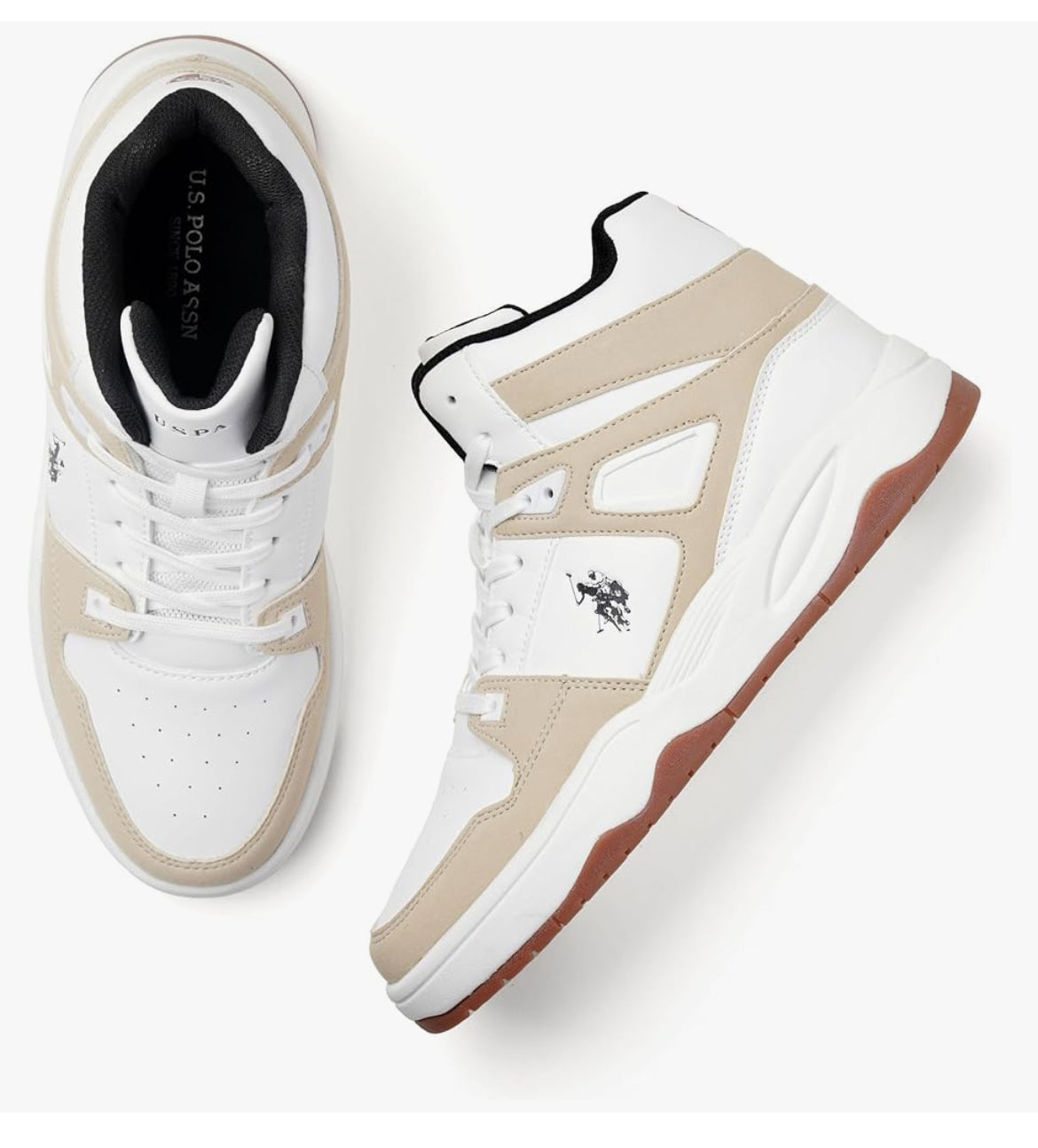 USPA Men|Bruce|Black Stylish Casual Sneaker Shoes for Man