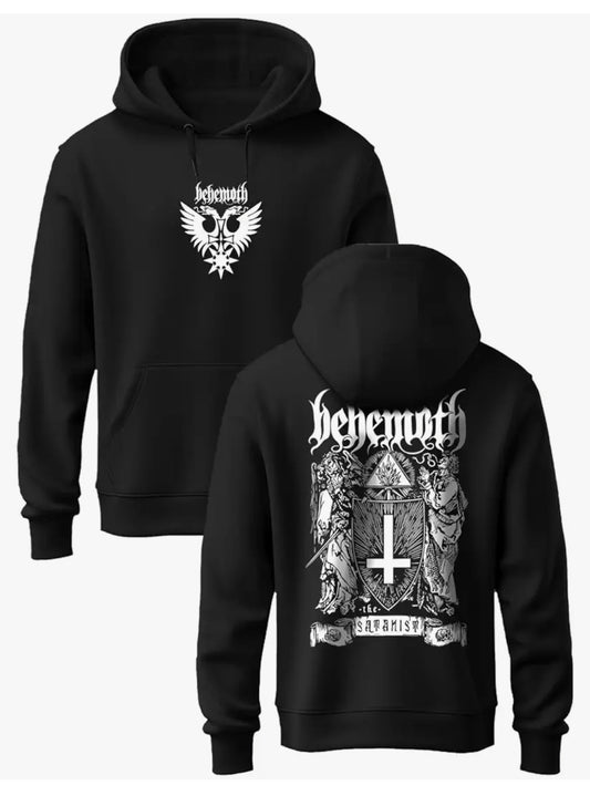 Unisex Hoodie Sweatshirt Music Front Back Printed for Both Girls and Boys