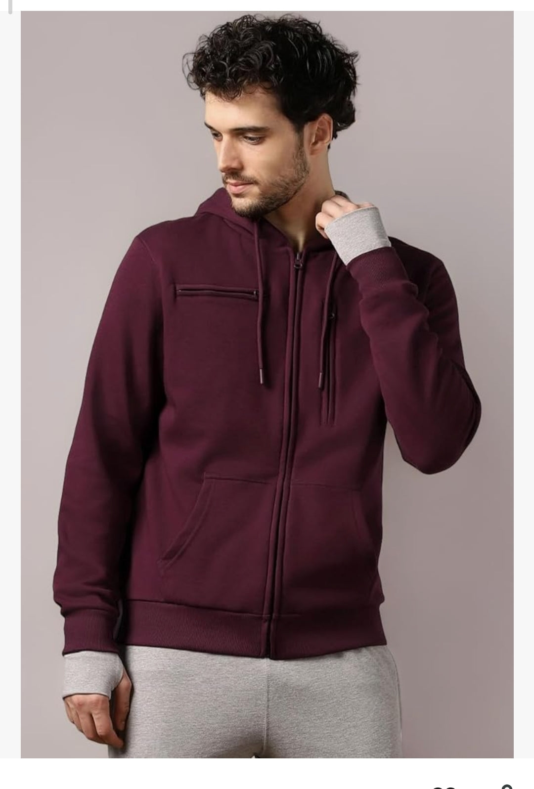Hoodies for Man | 280 GSM Rich Cotton Fleece Solid Hooded Full Sleeve Sweatshirt | Stylish Casual Wear Winter Hoodies for Men |15 Utility Features , Tab & Drinks & earphones Holder, Charger & Sunglass Pocket, Microfiber Cloth, In-Built Gloves, Eye Mask