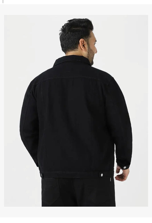 Men's Regular Fit Washed Full Sleeve Denim Jacket