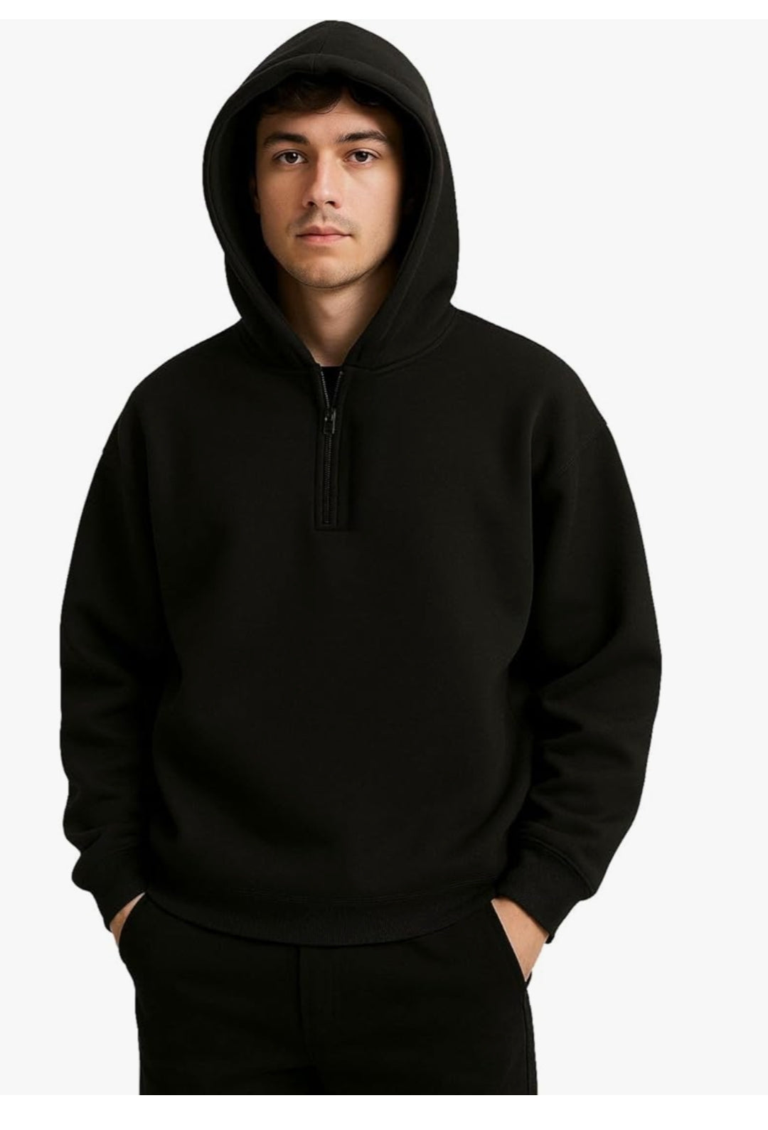 Men's Polycotton Hoodie | Stylish Sweatshirt for Gym, Running, Travel & Winter Wear | Warm & Comfortable Hoodie